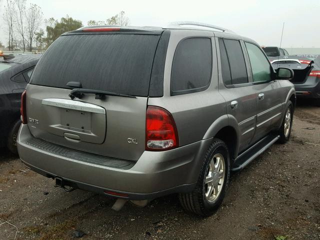 5GADT13S662314875 - 2006 BUICK RAINIER GRAY photo 4