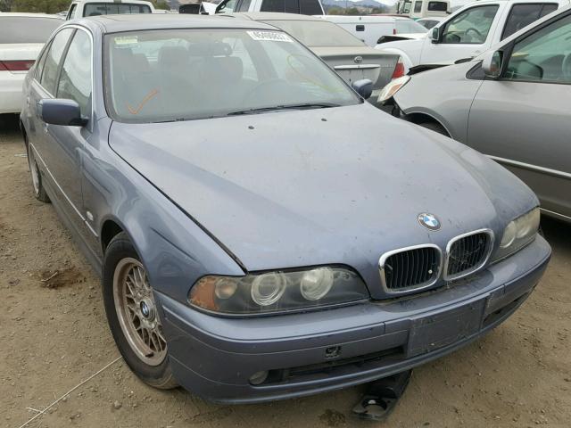 WBADT43461GF59088 - 2001 BMW 525 I AUTO BLUE photo 1