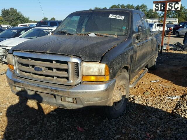 1FTNX20F4XEB14601 - 1999 FORD F250 SUPER BLACK photo 2