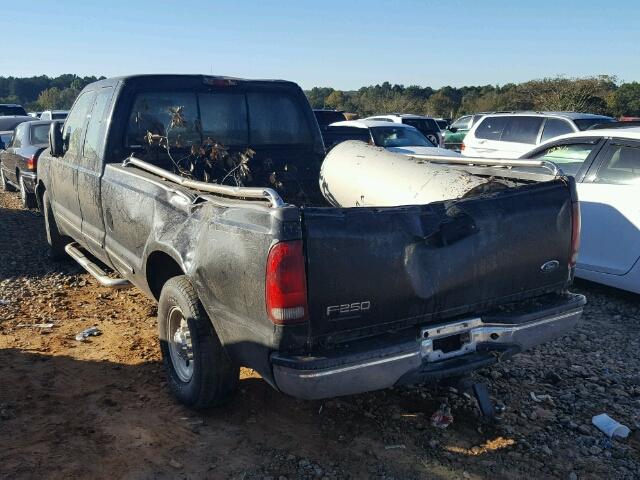 1FTNX20F4XEB14601 - 1999 FORD F250 SUPER BLACK photo 3