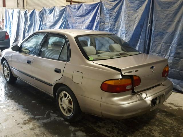1Y1SK52832Z420705 - 2002 CHEVROLET GEO PRIZM 棕色 照片 3