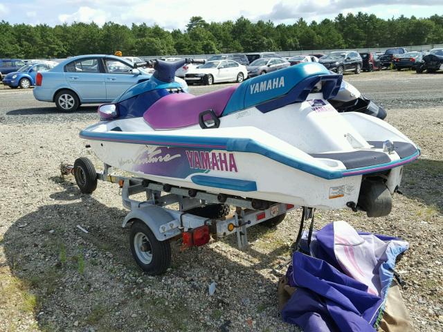 YAMA4451C595 - 1995 YAMAHA WAVERUNNER WHITE photo 3