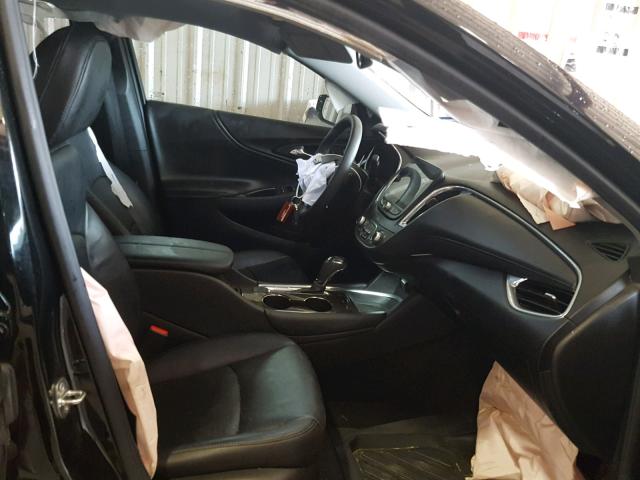 1G1ZH5SXXHF130473 - 2017 CHEVROLET MALIBU PRE 黑色 照片 5