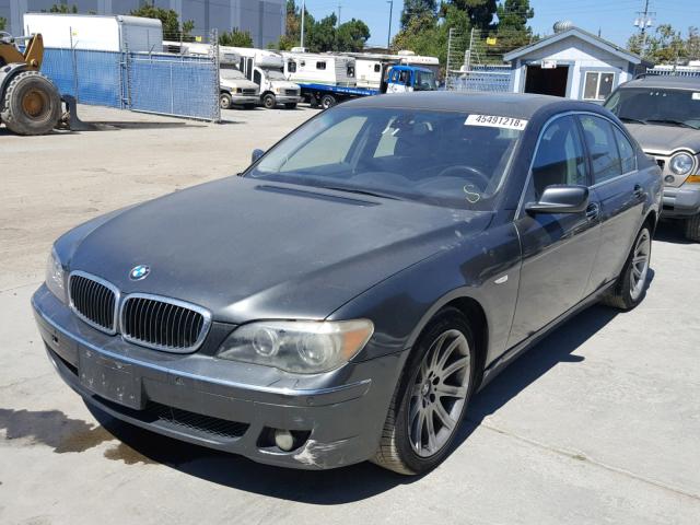 WBAHL83576DT01590 - 2006 BMW 750 I CHARCOAL photo 2
