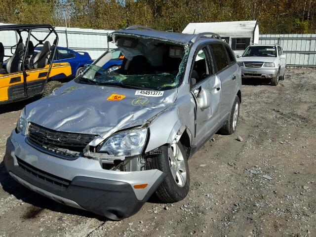 3GNAL2EK6ES626533 - 2014 CHEVROLET CAPTIVA LS SILVER photo 10