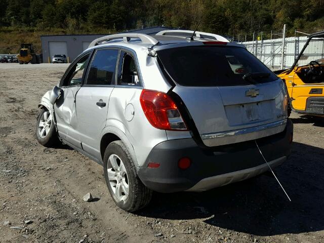 3GNAL2EK6ES626533 - 2014 CHEVROLET CAPTIVA LS 银色 照片 3