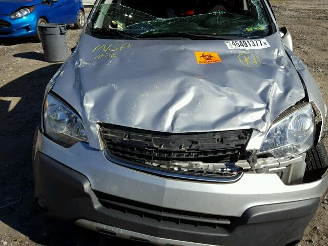 3GNAL2EK6ES626533 - 2014 CHEVROLET CAPTIVA LS 银色 照片 7