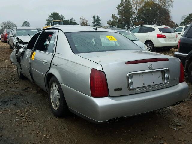 1G6KD54Y45U208122 - 2005 CADILLAC DEVILLE SILVER photo 3