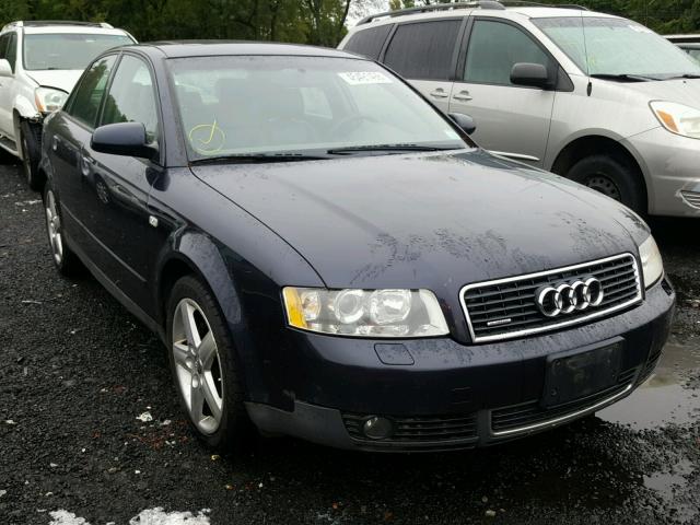 WAULC68E83A309251 - 2003 AUDI A4 1.8T QU BLUE photo 1