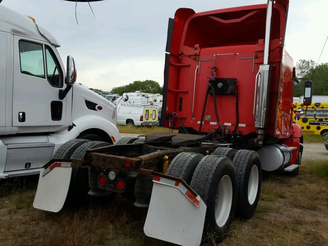 1FUJA6CK07LW96782 - 2007 FREIGHTLINER CONVENTION RED photo 4