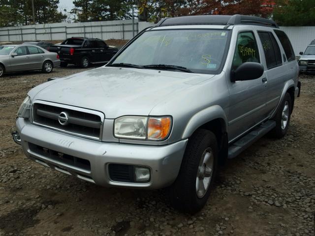 JN8DR09Y74W906475 - 2004 NISSAN PATHFINDER GRAY photo 2