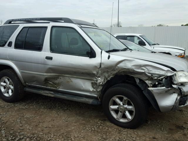 JN8DR09Y74W906475 - 2004 NISSAN PATHFINDER GRAY photo 9