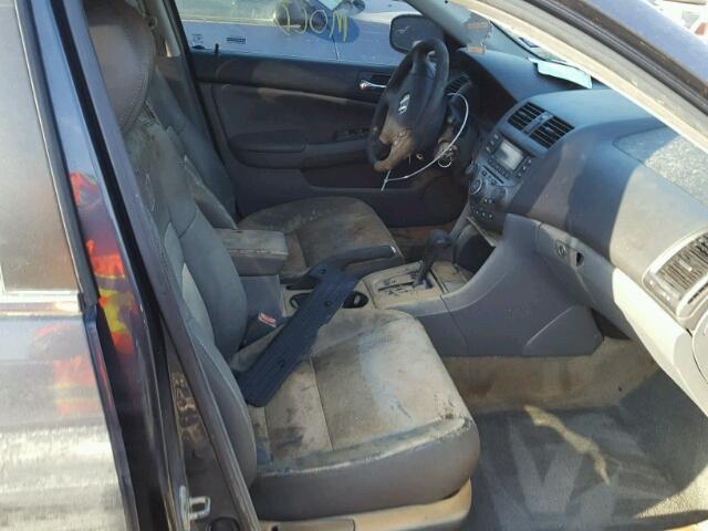 3HGCM56344G705631 - 2004 HONDA ACCORD LX GRAY photo 5