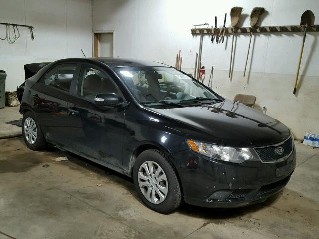 KNAFU4A28A5806644 - 2010 KIA FORTE EX BLACK photo 1