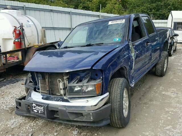 1GTH6MFE0C8105574 - 2012 GMC CANYON SLE BLUE photo 2