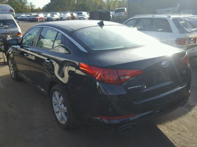 KNAGM4A77C5289579 - 2012 KIA OPTIMA LX BLACK photo 3