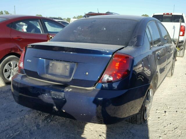 1G8AJ55F67Z118694 - 2007 SATURN ION LEVEL BLUE photo 4