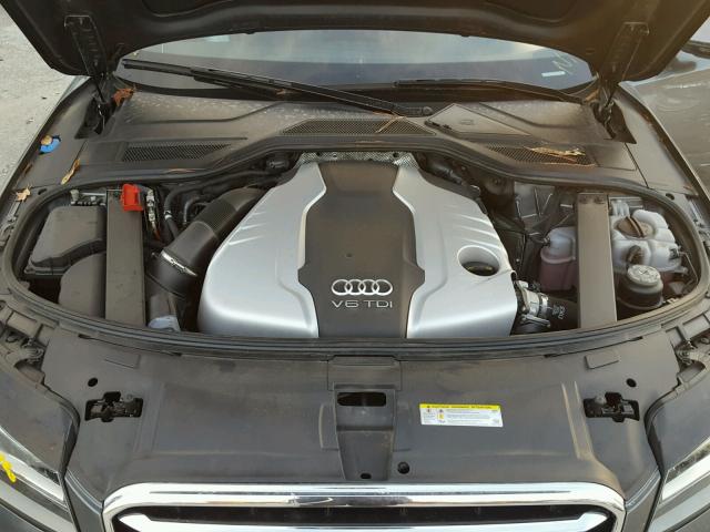 WAURMAFD2EN010855 - 2014 AUDI A8 L TDI 灰色 照片 7