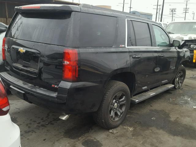 1GNSKBKC9FR618418 - 2015 CHEVROLET TAHOE K150 BLACK photo 4