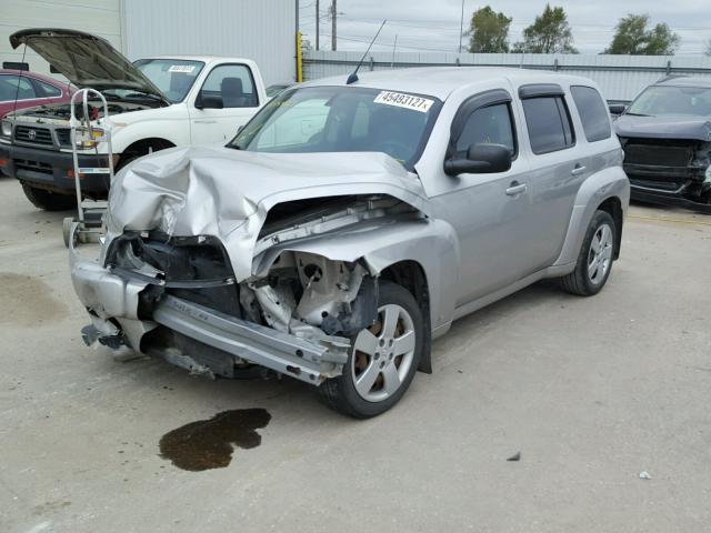 3GNDA13D57S597935 - 2007 CHEVROLET HHR LS SILVER photo 2
