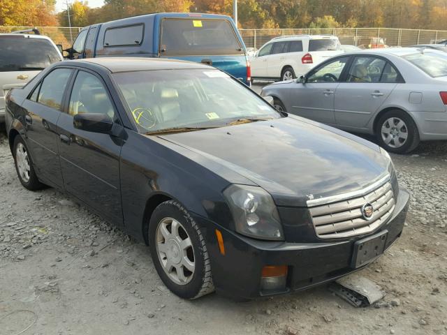 1G6DM577X40157081 - 2004 CADILLAC CTS BLACK photo 1