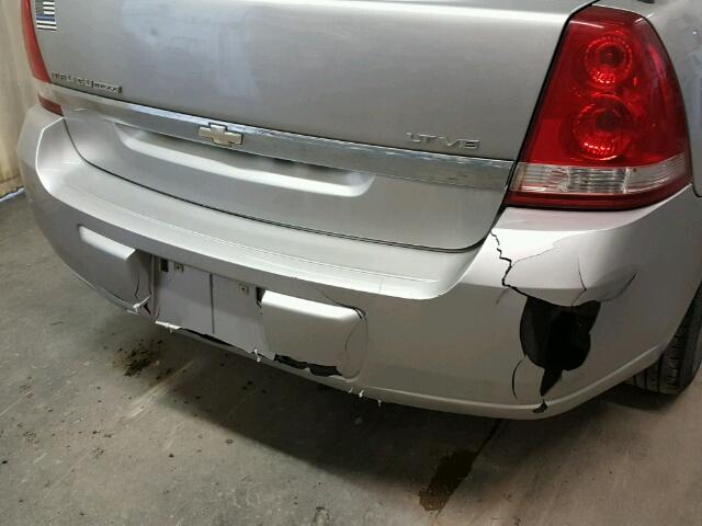 1G1ZT61876F147002 - 2006 CHEVROLET MALIBU MAX SILVER photo 9