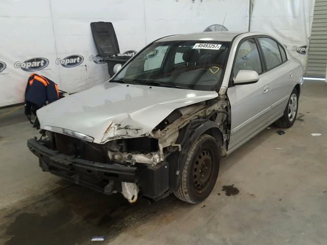 KMHDN46D66U336317 - 2006 HYUNDAI ELANTRA SILVER photo 2