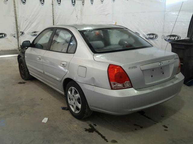 KMHDN46D66U336317 - 2006 HYUNDAI ELANTRA SILVER photo 3