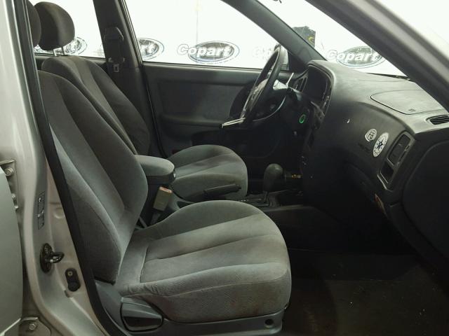 KMHDN46D66U336317 - 2006 HYUNDAI ELANTRA SILVER photo 5