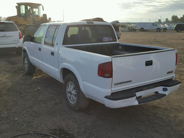 1GTDT13X83K187584 - 2003 GMC SONOMA WHITE photo 3