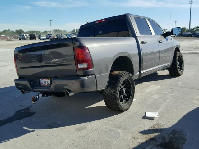 1C6RR6MTXES191093 - 2014 RAM 1500 GRAY photo 4