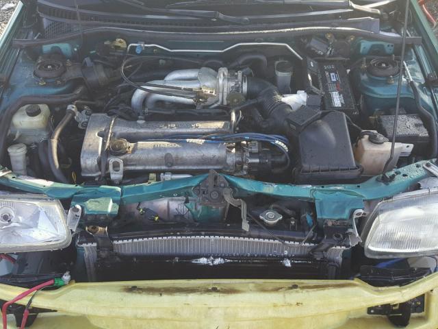 JM1BA1417S0136210 - 1995 MAZDA PROTEGE DX GREEN photo 7