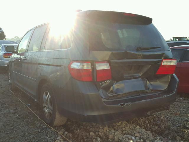 5FNRL38486B443644 - 2006 HONDA ODYSSEY GREEN photo 3