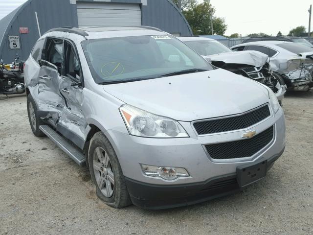 1GNKRGED5BJ143940 - 2011 CHEVROLET TRAVERSE L SILVER photo 1