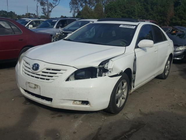 4T1BE46K98U772961 - 2008 TOYOTA CAMRY CE WHITE photo 2