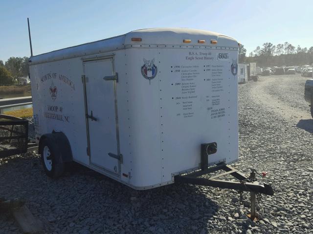 4X4TSE61XXB015487 - 1989 TRAIL KING TRAILER WHITE photo 1