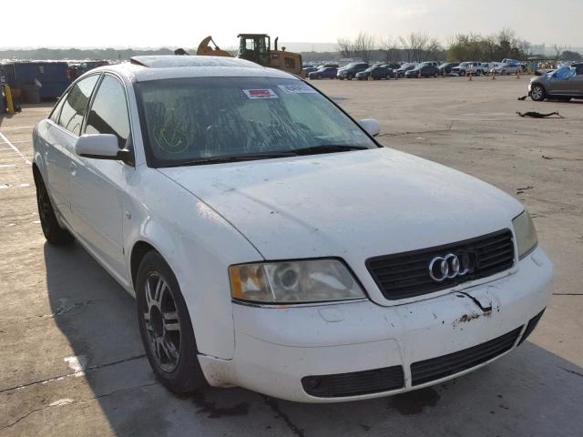 WAUED64B91N024890 - 2001 AUDI A6 2.7T QU WHITE photo 1