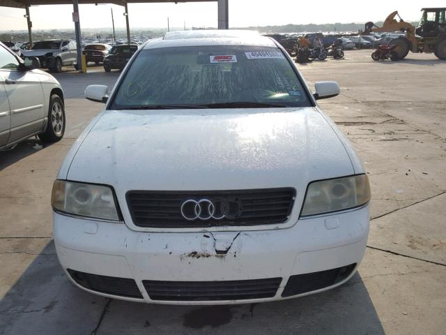 WAUED64B91N024890 - 2001 AUDI A6 2.7T QU WHITE photo 9