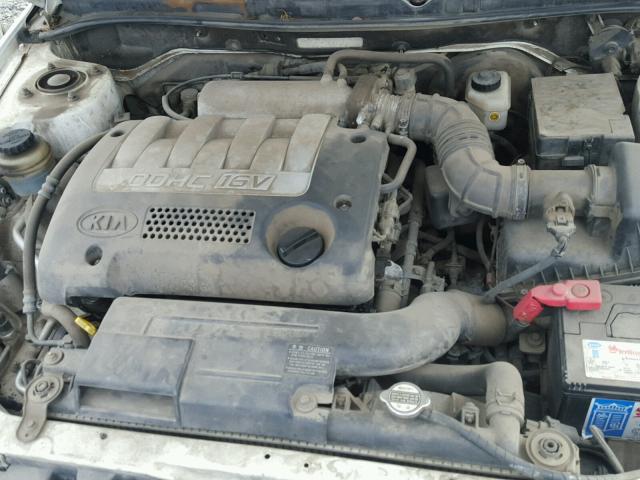 KNAFB121X35272740 - 2003 KIA SPECTRA BA WHITE photo 7