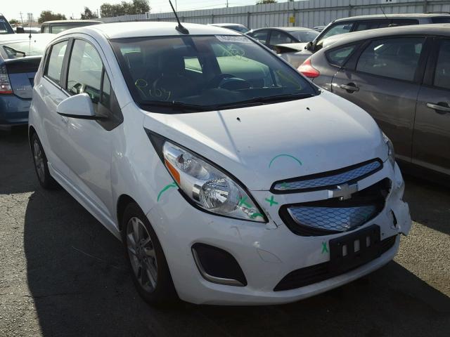 KL8CL6S04EC400825 - 2014 CHEVROLET SPARK EV 2 WHITE photo 1