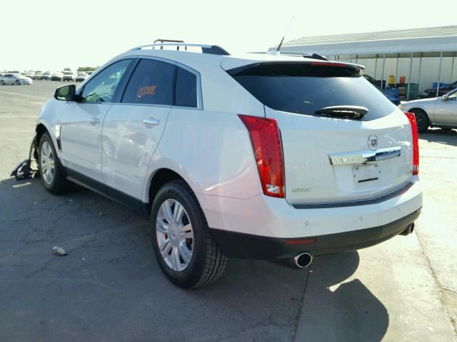 3GYFNAE37CS602941 - 2012 CADILLAC SRX LUXURY WHITE photo 3