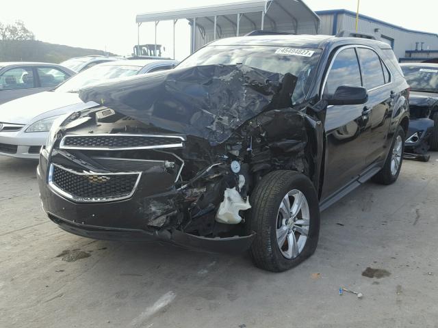 2CNFLNEC1B6413990 - 2011 CHEVROLET EQUINOX LT BLACK photo 2