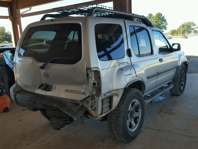 5N1ED28Y84C687065 - 2004 NISSAN XTERRA SILVER photo 4