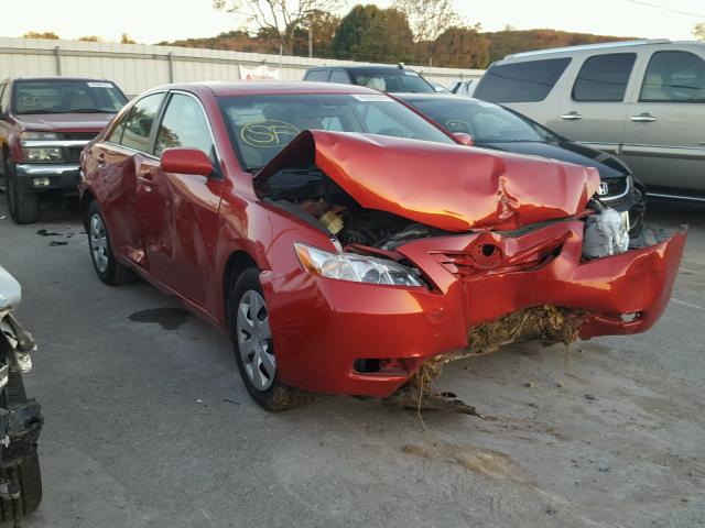 4T4BE46K49R118246 - 2009 TOYOTA CAMRY RED photo 1