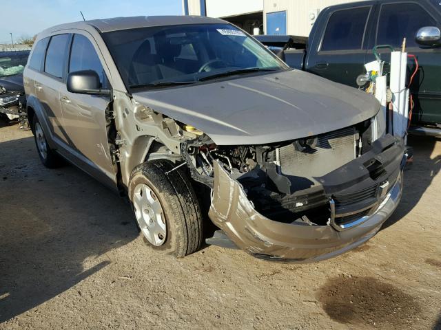 3D4GG47B19T158956 - 2009 DODGE JOURNEY GOLD photo 1