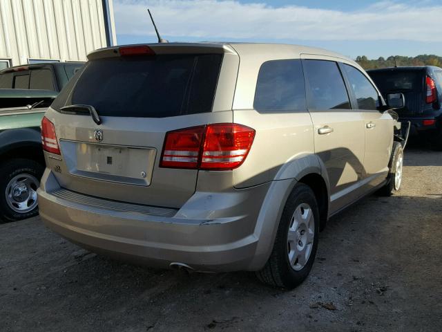 3D4GG47B19T158956 - 2009 DODGE JOURNEY GOLD photo 4