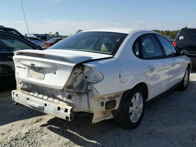 1FAFP56U77A194274 - 2007 FORD TAURUS WHITE photo 4