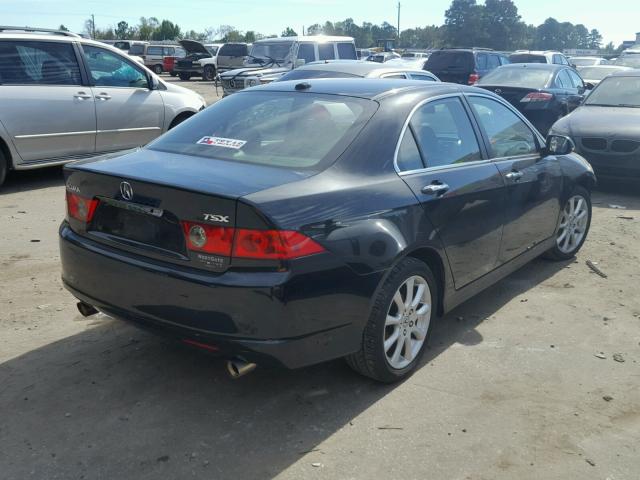 JH4CL96826C035358 - 2006 ACURA TSX BLACK photo 4