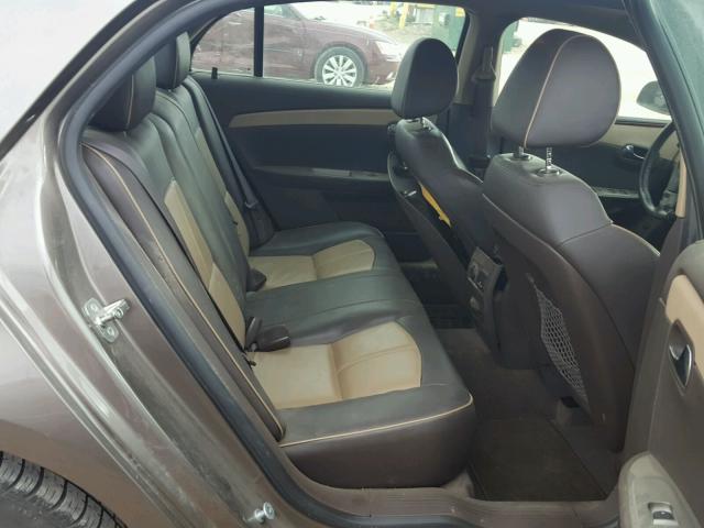 1G1ZG5E73CF336418 - 2012 CHEVROLET MALIBU LTZ 棕色 照片 6