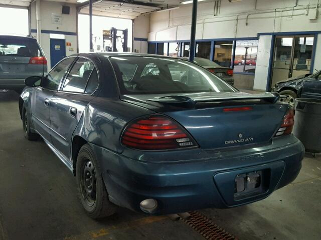 1G2NF52F53C208644 - 2003 PONTIAC GRAND AM S მწვანე ფოტო 3